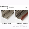 Aluminum window PVC sealing strip rubber seal sliding window seal